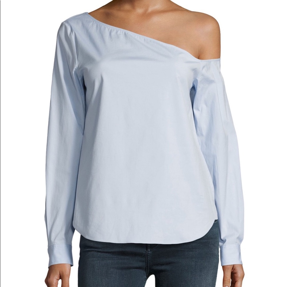🆕 Theory Ulrika One Shoulder Top